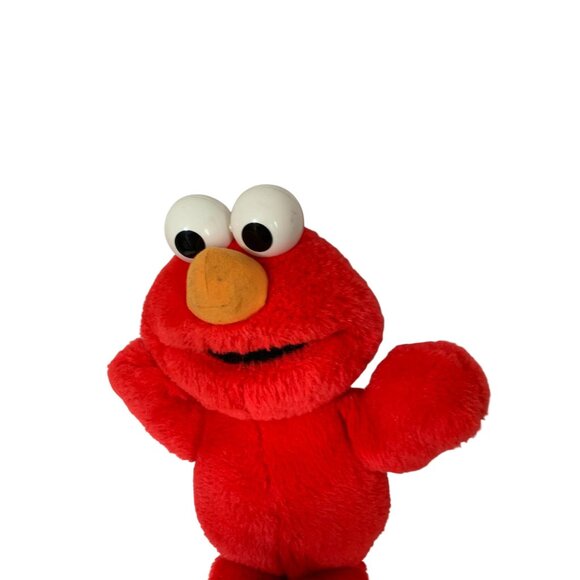 1995 Vintage Tyco Tickle Me Elmo Plush Stuffed Animal Doll Toy 32715 16 in Tall - Picture 2 of 4